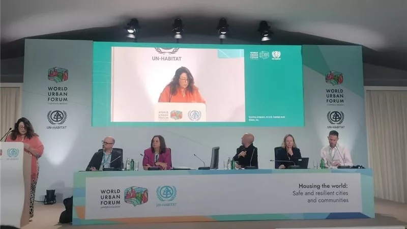 وزارة الإسكان: جلسة نقاشية ومباحثات لدعم السكن الملائم بالمنتدى الحضري