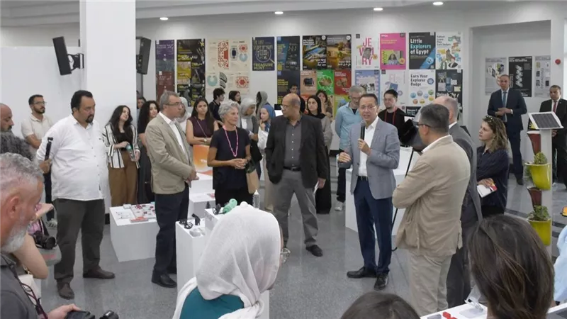 165 مشروعا بمعرض الفنون في الجامعة الألمانية بالقاهرة يجسد الإبداع