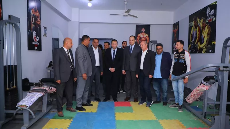 تطوير مركز شباب أم الرضا ضمن مشروعات العيد القومي بمحافظة دمياط