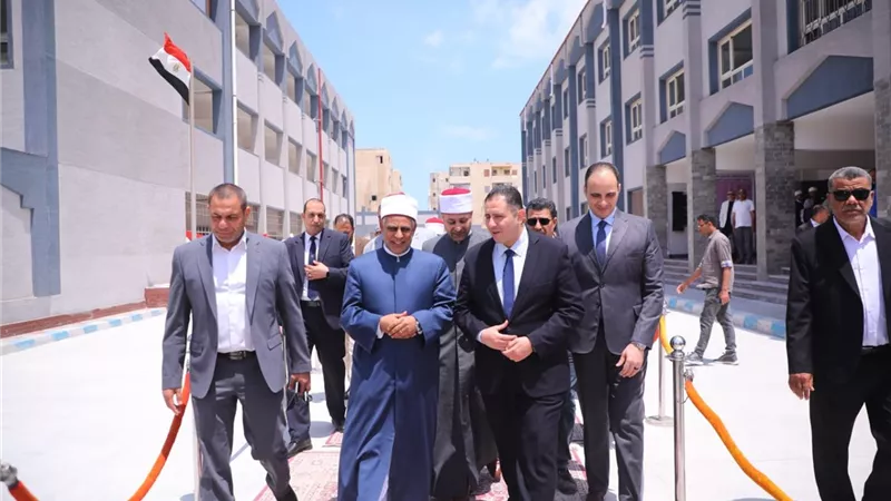 افتتاح صرح تعليمي أزهري جديد ضمن احتفالات العيد القومي بمحافظة دمياط