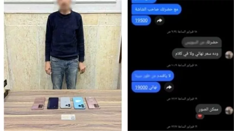 ضبط متهم بالنصب على المواطنين عبر صفحة وهمية لبيع أجهزة كهربائية بالدقهلية