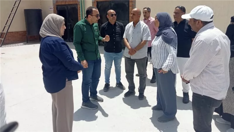 نائب محافظ الإسماعيلية يتفقد المجزر الآلي ومحطة مياه الشرب
