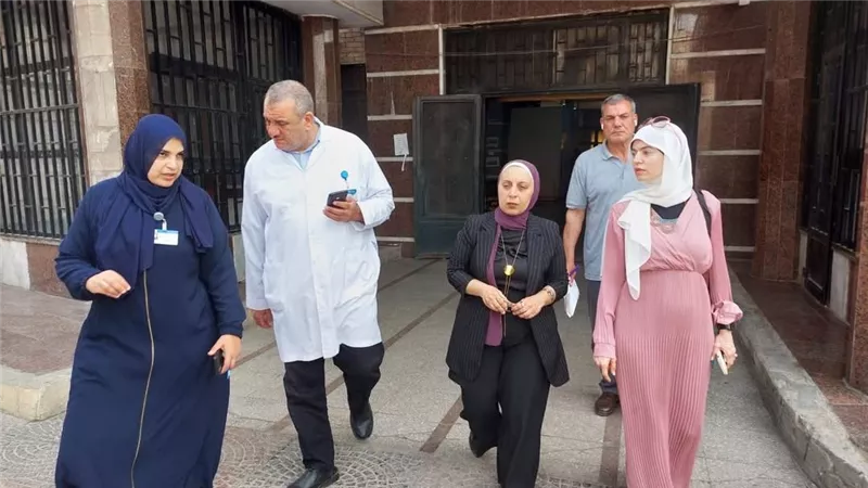 وكيل وزارة الصحة تتابع إنتظام سير العمل بمستشفى حميات الإسماعيلية 