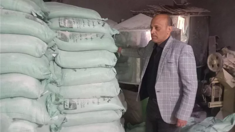 الغربية: الاستيلاء على 13 جوال دقيق مدعم.. سقوط صاحب مخبز ببسيون