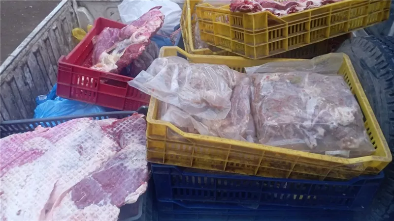 ضبط 336 أسطوانة غاز مدعمه و 4 طن سكر ودقيق ونصف طن لحوم وأسماك مجهولة المصدر