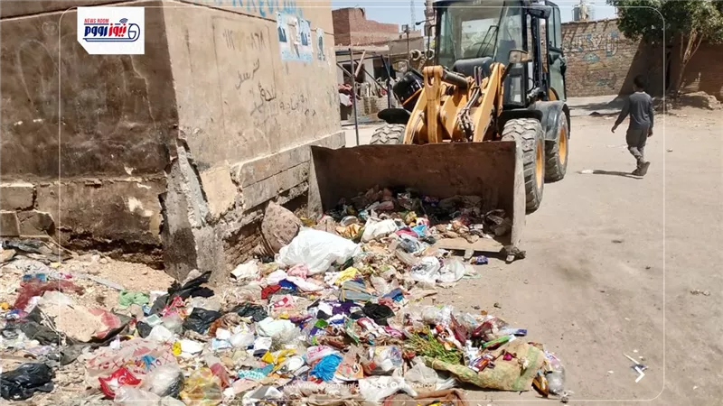 حملات مكثفة للنظافة ورفع الإشغالات وتحسين المظهر الحضاري بمركزي إطسا وطامية