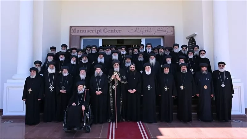 البابا تواضروس الثاني يترأس الجلسة العامة للمجمع المقدس 
