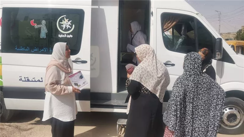 قافلة طبية بمركز شباب جنيفة بالسويس تقدم خدماتها لـ 740 مواطنا  