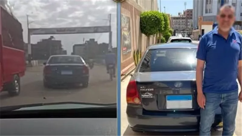 هربا من الرادار.. القبض على قائد سيارة طمس لوحاتها المعدنية بالغربية 