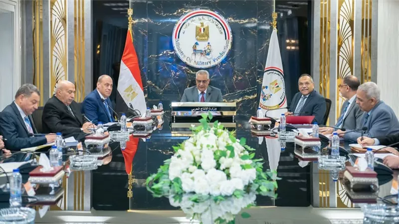 جمبلاط: الاستفادة من الإمكانيات التصنيعية والتكنولوجية بشركات الإنتاج الحربي