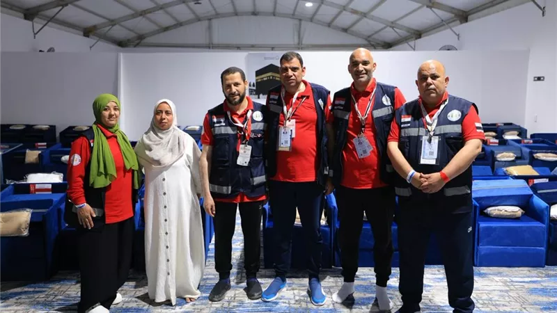 مشرفو حجاج الجمعيات الأهلية يتسلمون مخيمات عرفات ومنى