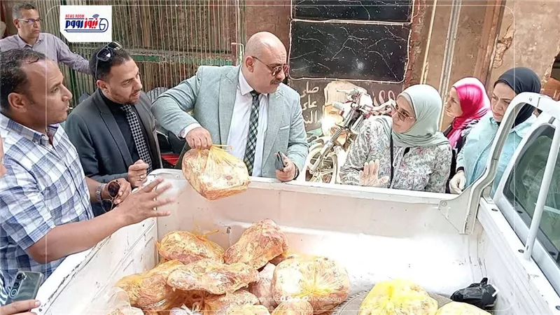 204 مخالفات و13 قرار غلق.. حملات مكثفة لضبط الأسواق قبل عيد الأضحى بالمنيا