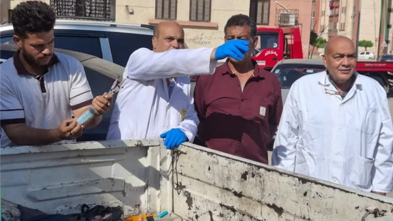 بيطري الشرقية يُحصن ويُعقم 49 كلبا ضالًا بالزقازيق والعاشر من رمضان