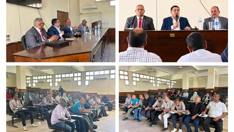 بحضور أمين سر زراعة النواب.. بحث ملفات القطاع ببنى سويف قبل عيد الأضحى 