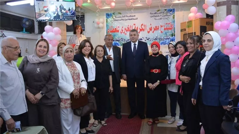 المجلس القومي للمرأة فرع القاهرة يشارك بجمعية الكرمة القبطية لرعاية المكفوفين