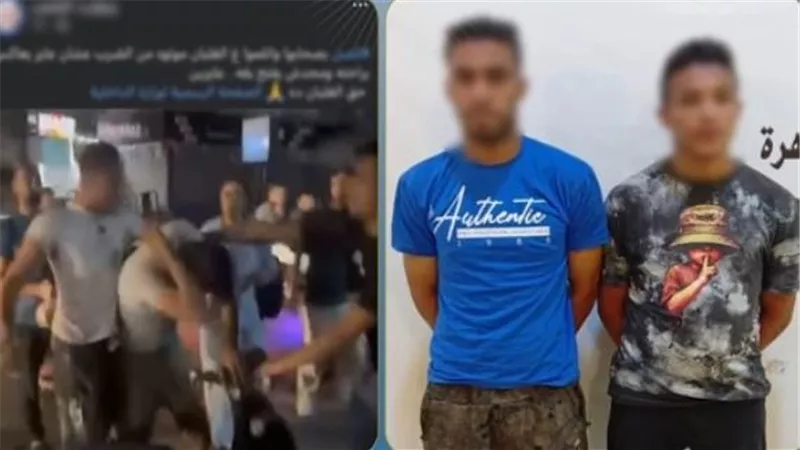 ضبط المتهمين بالتحرش بربة منزل والاعتداء على شاب دافع عنها في الموسكي