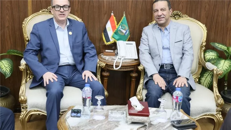 محافظ المنوفية يستقبل وزير التخطيط لمتابعة تنفيذ خطط التنمية