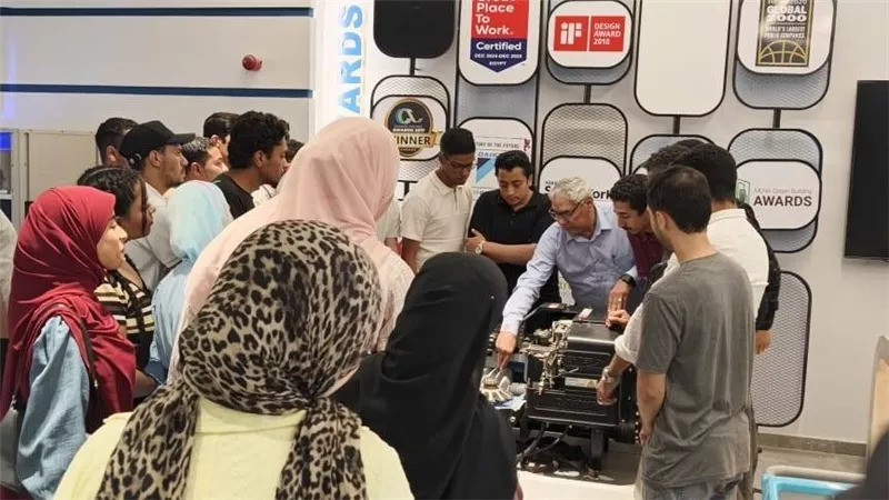 برنامج تدريبي متخصص بقسم التبريد والتكييف بجامعة العاصمة