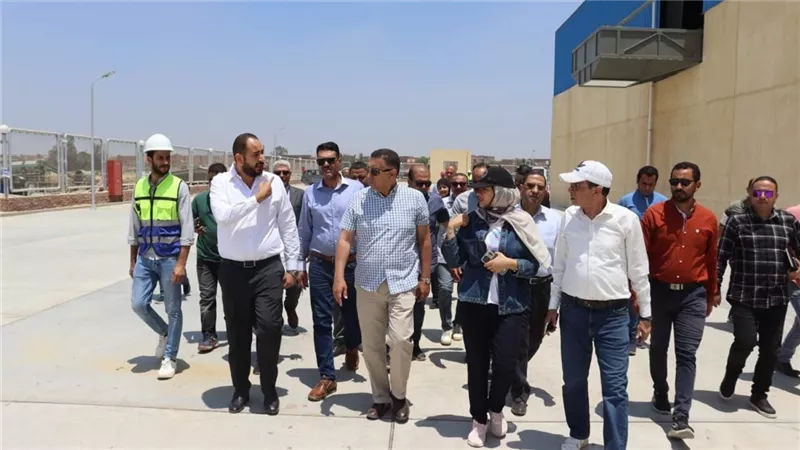 محافظ القليوبية يتفقد تنفيذ المحطة الوسيطة بالخانكة ضمن مشروع البنك الدولى