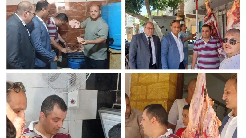 حملات مكثفة لتأمين أسواق بني سويف لعيد الأضحى.. وتحرير 21 جنحة