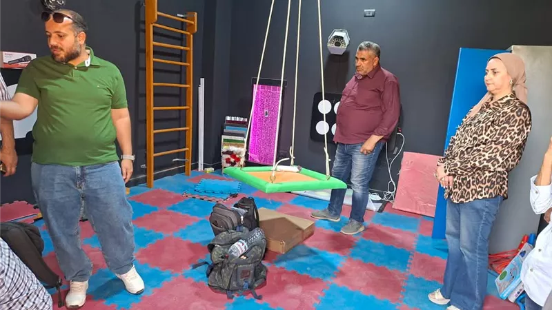  الشباب والرياضة تستلم تجهيزات مراكز التخاطب والتنمية بالسويس 