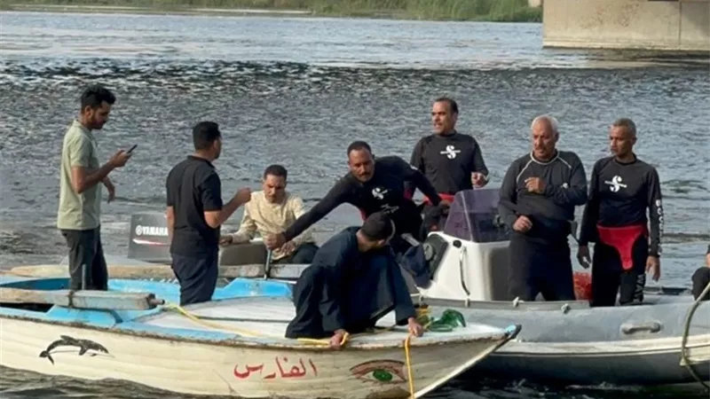 انتشال جثمان طالب وجارِ البحث عن آخر غرقا في نهر النيل بقناطر نجع حمادي