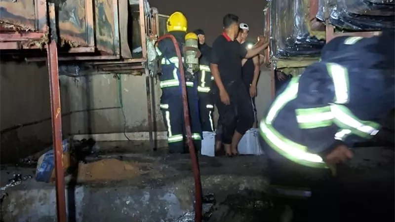 الحماية المدنية تسيطر على حريق بمطعم الدهان في مدينة نصر