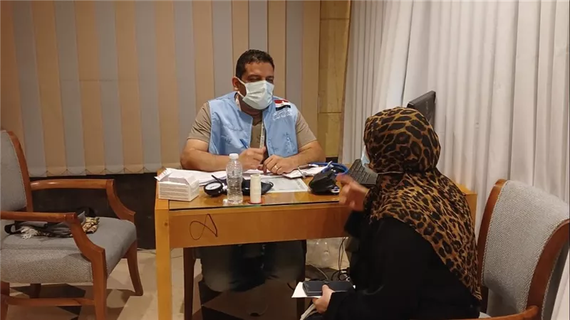 وزارة الصحة: تقديم 21 ألفا و899 خدمة طبية عيادات بعثة الحج المصرية
