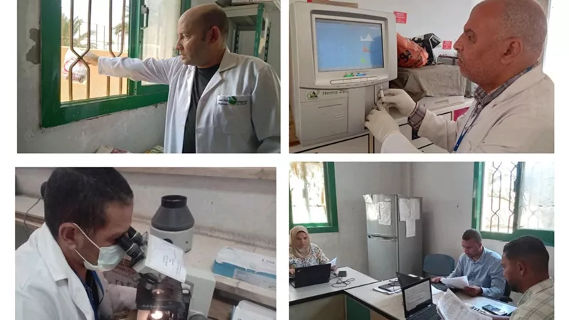 قافلة لحياة كريمة تقدم أكثر من 2289 خدمة طبية لأهالى الدير بأهناسيا بنى سويف 