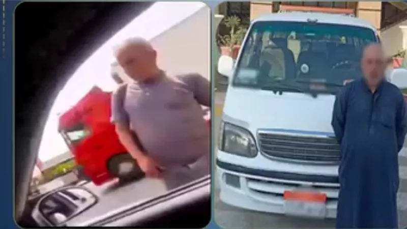 ضبط سائق ميكروباص تعدى على راكب بالضرب بسبب خلاف على مكان النزول بالشرقية