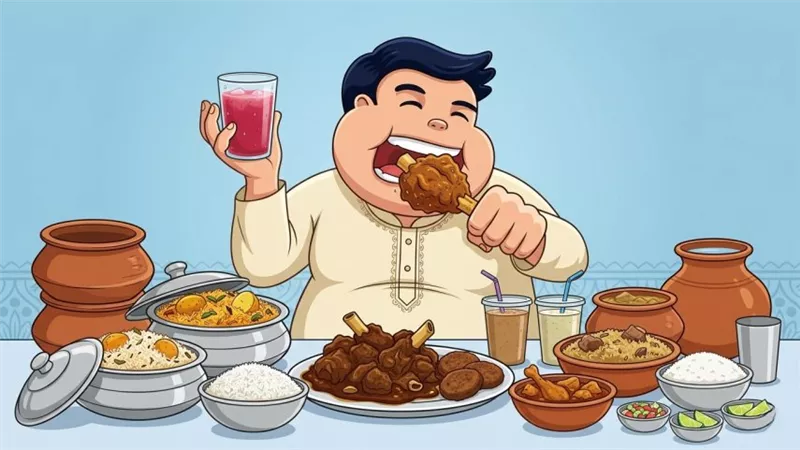 لسلامة صحتك.. طرق لتجنب الإفراط في تناول الطعام خلال عيد الأضحى