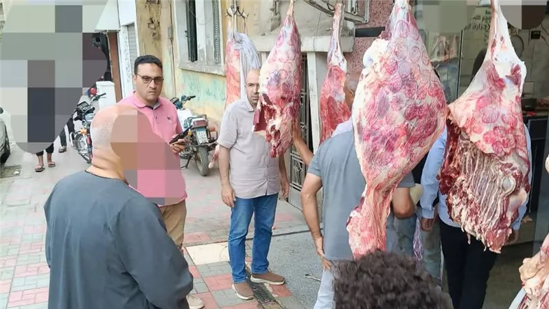 ضبط أكثر من نصف طن لحوم ومصنعات غذائية غير صالحة للاستهلاك الآدمي بالمنوفية