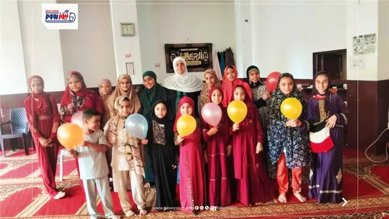أطفال النشاط الصيفي بالفيوم يحتفلون بقدوم العيد في أجواء إيمانية وتربوية مبهجة