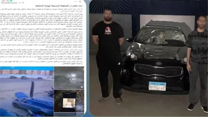 مشاجرة عنيفة داخل مركز صيانة تنتهي بمحاولة دهس وضبط الطرفين
