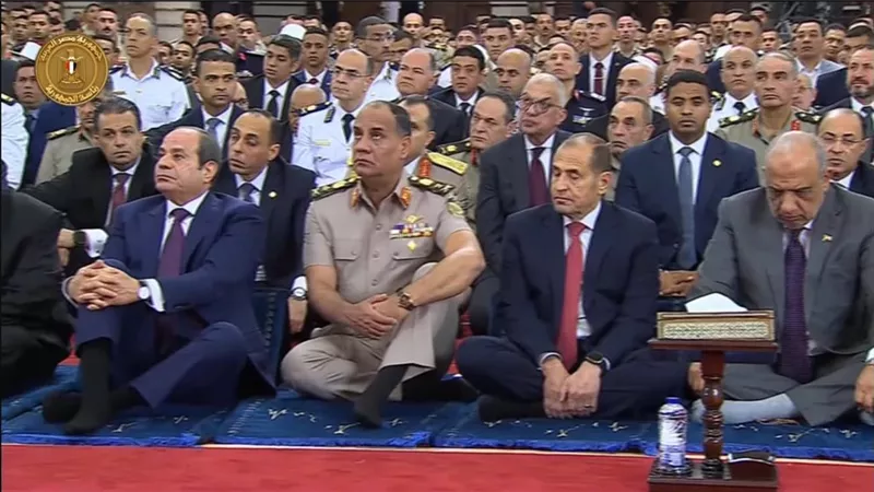 سوهاج تشهد أداء صلاة عيد الأضحى بمسجد الشرطة بحضور القيادات التنفيذية والأمنية