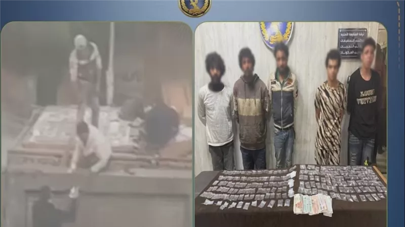 القبض على 5 أشخاص لقيامهم بترويج المواد المخدرة بالجيزة