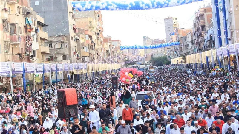مستقبل وطن  بالإسكندرية يشارك المواطنين فرحة عيد الأضحى