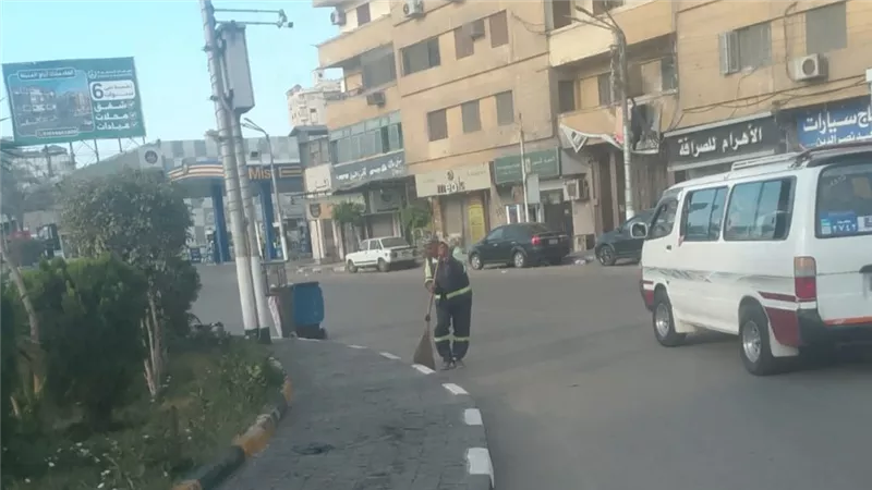 محافظ الدقهلية يتابع أعمال منظومة النظافة بالمنصورة خلال عيد الأضحى