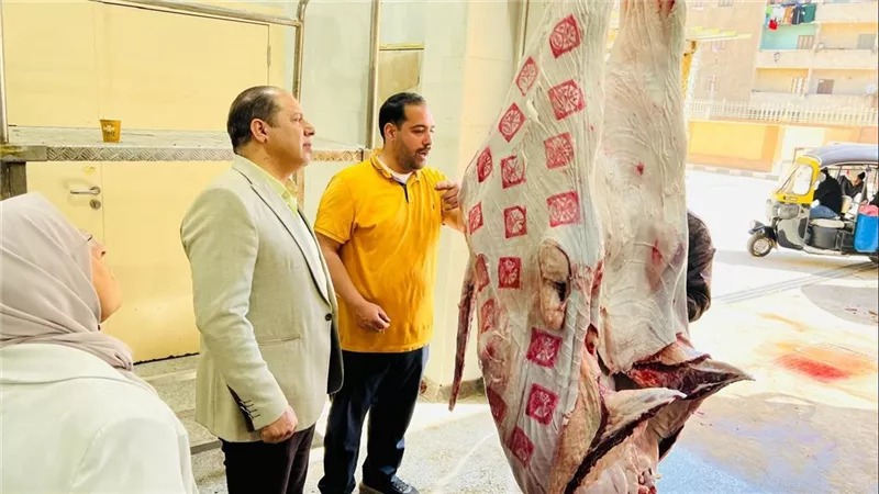 ذبح 87 رأس ماشية بمجازر الدقهلية وتوزيع لحومها بالمجان على 13 ألف أسرة مستحقة