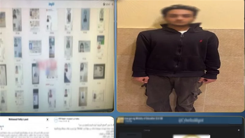 ضبط عاطل بأكتوبر ادعى اختراق أنظمة إلكترونية لوزارة وجامعتين والترويج لبيع بياناتها