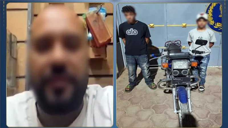 كنا بنهزر.. ضبط طالبين تعديا على شاب من ذوي الهمم بالفيوم أثناء سيره في الشارع