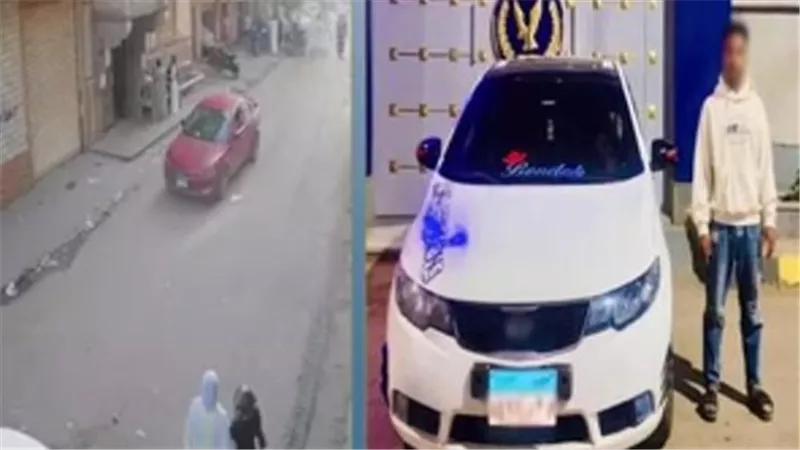 ضبط طالب صدم فتاتين بسيارته عقب صلاة العيد في بني سويف