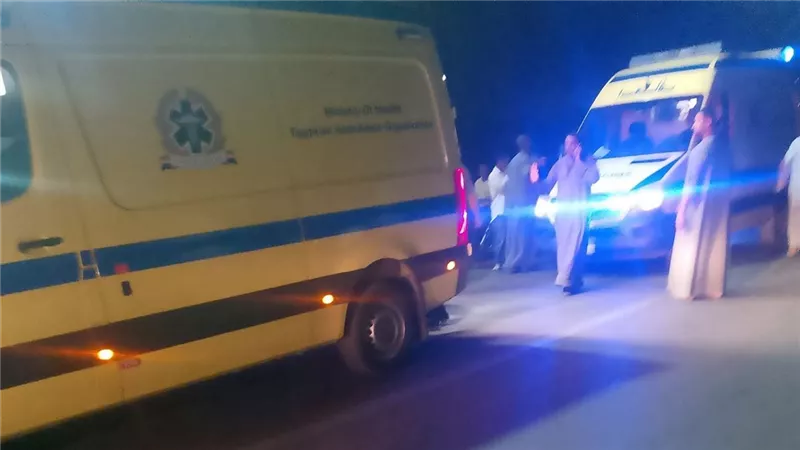 زفة تحولت لمأتم.. حالتا وفاة و8 مصابين في تصادم مروع بالطود بالأقصر 
