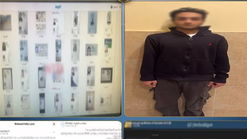 التحقيق مع عاطل ادعى اختراق أنظمة إلكترونية لوزارة وجامعتين بالجيزة