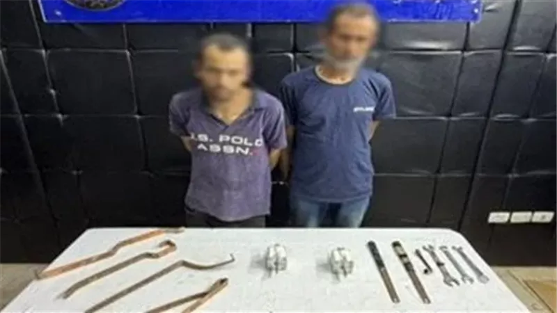 نهاية مغامرة سرقة النحاس.. ضبط المتهمين بسرقة بارات كهربائية بمدينة نصر