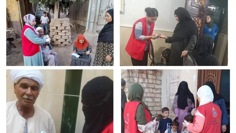 فرق مبادرات بني سويف الصحية تكثف خدماتها المجانية خلال عيد الأضحى