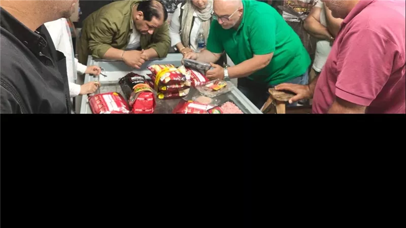 رابع أيام عيد الأضحى.. ضبط اكثر من ربع طن مصنعات لحوم فاسدة بمدينة بورفؤاد 