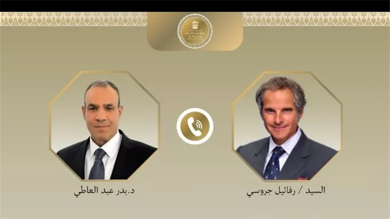وزير الخارجية يبحث مع جروسي نتائج مؤتمر عدم انتشار الأسلحة النووية