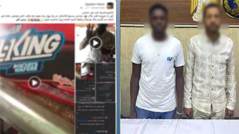 خلاف على ثمن المشتريات يتحول إلى سباب بين صاحب محل وأجنبي بعين شمس.. والأمن يضبطهما