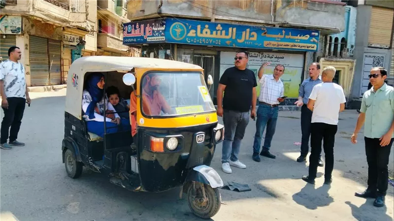 مصادرة 220 قطعة صوت بحملة للتصدي لأجهزة الصوت والتلوث السمعي بالدقهلية 